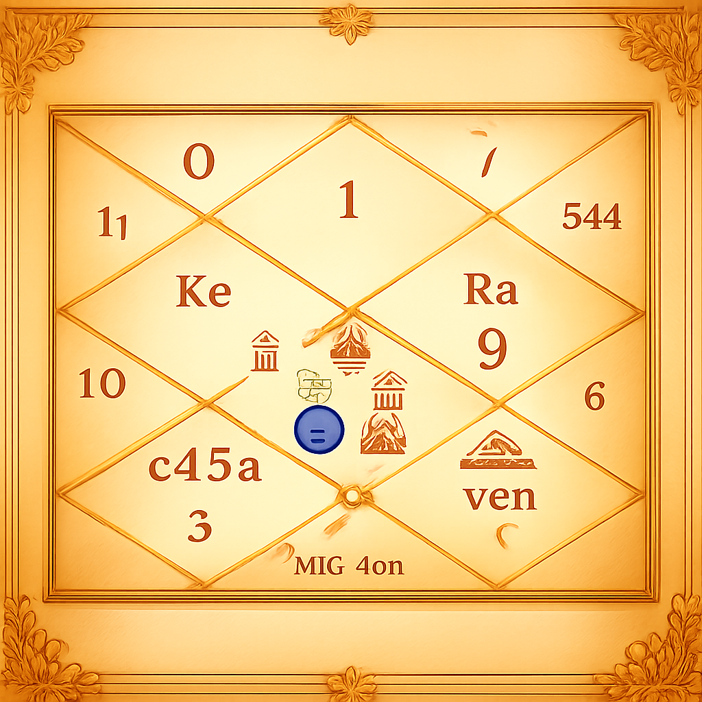 Vedic Astrology Kundali Chart